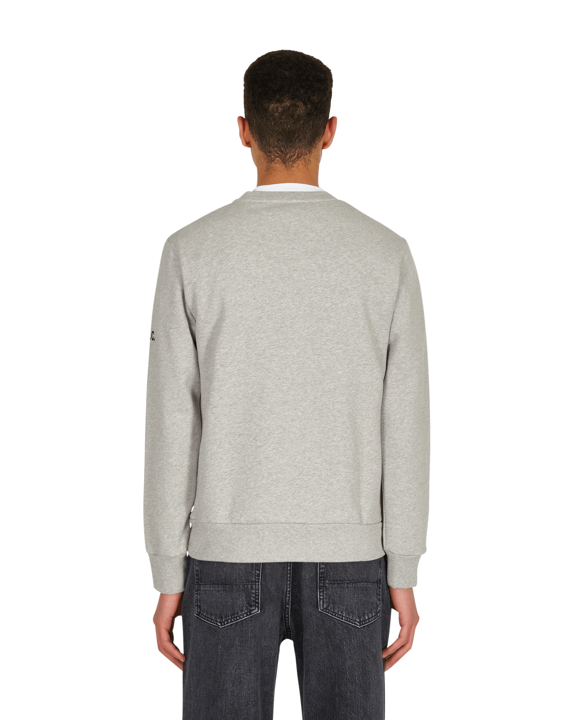 A.P.C. Mika Grey Sweatshirts Crewneck COEBH-M27667 PLA