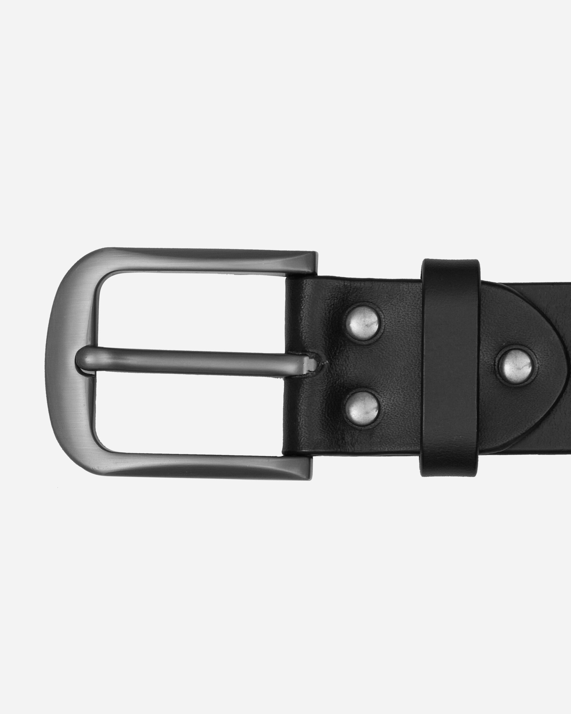 A Bathing Ape A Bathing Ape Leather Belt M Black Belts Belt 1J80188003 BLACK