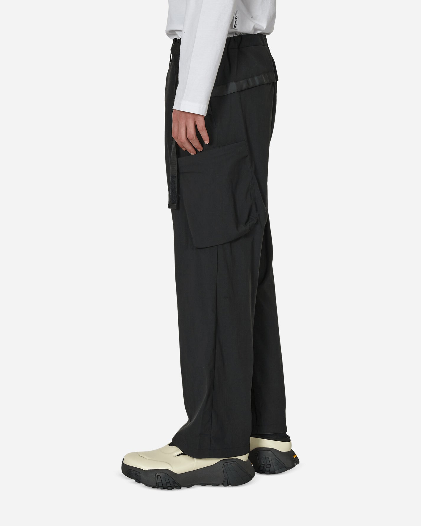 Acronym Nylon Stretch Cargo Trouser Black Pants Cargo P55-M 1