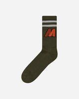 Automobili Amos Amos Socks Army Underwear Socks C1AASX01 ARMY