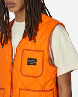 Awake NY Quilted Vest Orange Coats and Jackets Vests 9031853 ORNG