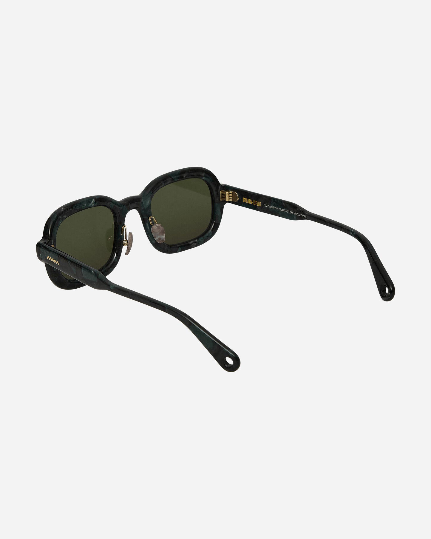 Brain Dead Sunglasses Green Eyewear Sunglasses A010041O7 GRN