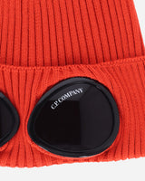 C.P. Company Cotton Goggle Beanie Poinciana Hats Beanies 18CMAC016A-000727A 547