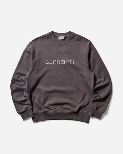 Carhartt WIP Rivet Script Sweat Manta Sweatshirts Crewneck I034415 2LQXX