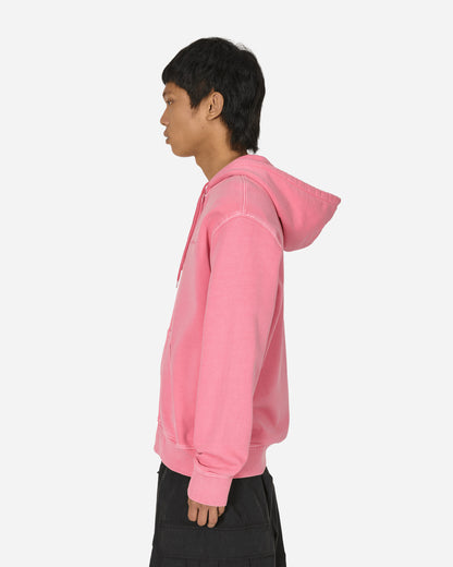 Carhartt WIP Hooded Duster Script Jacket Charm Pink Sweatshirts Hoodies I033619 29PGD