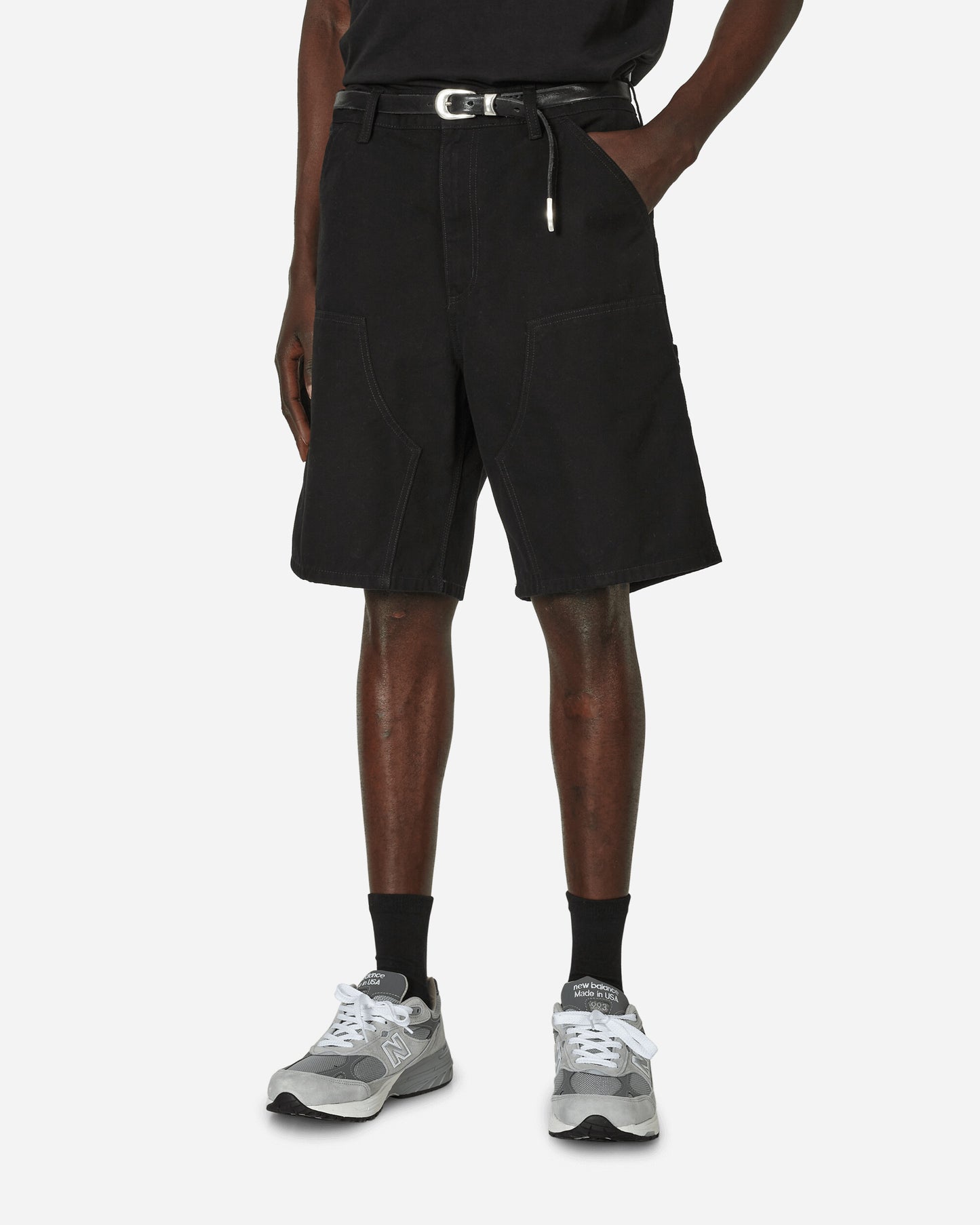 Carhartt WIP Double Knee Short Black Shorts Short I033118 8902