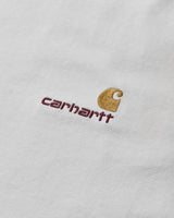 Carhartt WIP S/S American Script T-Shirt White T-Shirts Shortsleeve I029956 02XX