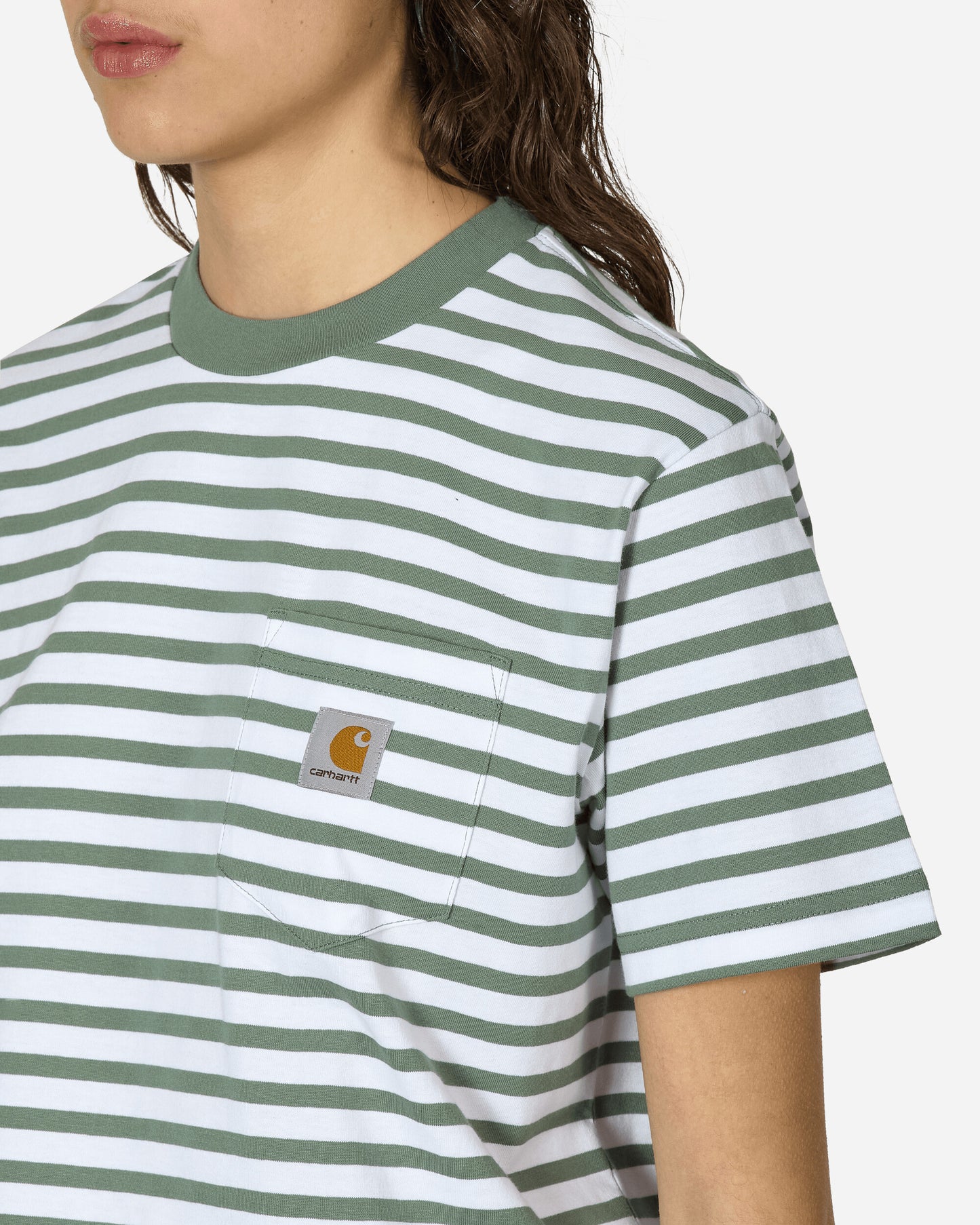 Carhartt WIP S/S Seidler Pocket T-Shirt Seidler stripe T-Shirts Shortsleeve I032311 1Z1XX