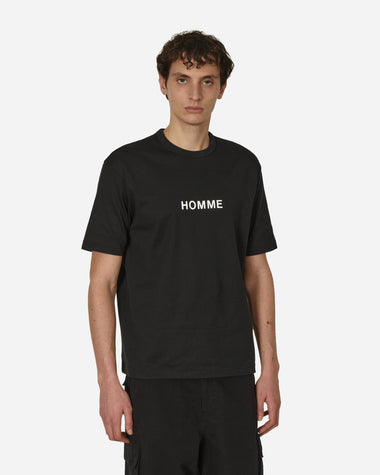 Comme Des Garçons Homme Men'S T-Shirt Black T-Shirts Shortsleeve HM-T103-051 1