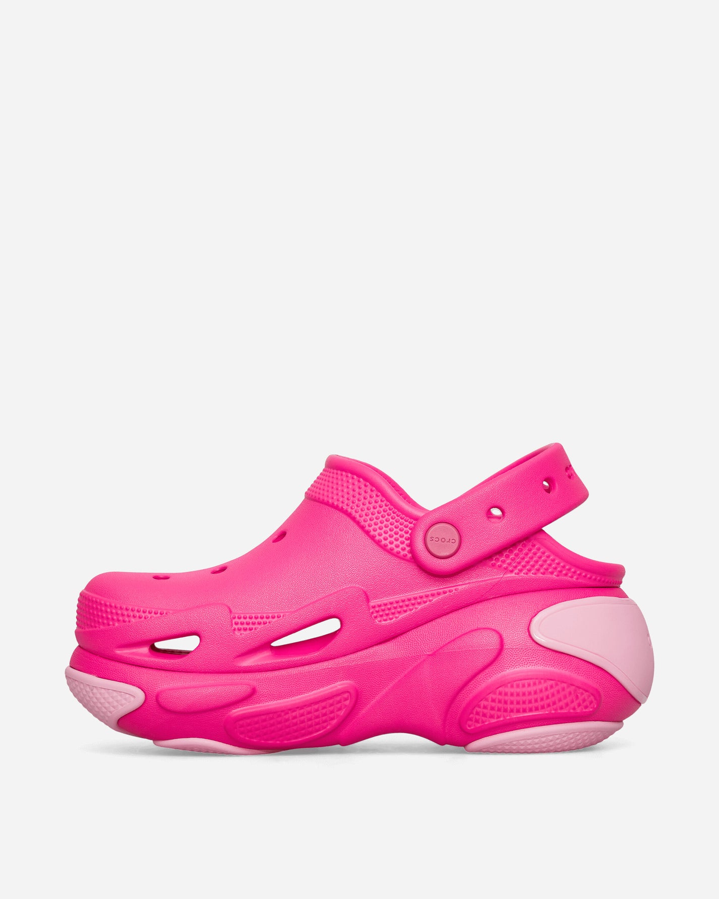 Crocs Wmns Bubble Crush Clog Pink Crush Sandals and Slides Sandals and Mules CR.210061 PKCR