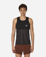 District Vision Panelled Mesh Tank Black T-Shirts Shortsleeve DV0067-A BLACK