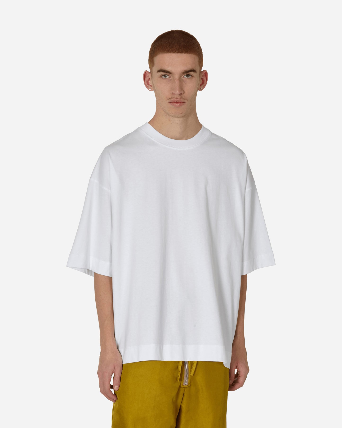 Dries Van Noten Hen T-Shirt White T-Shirts Shortsleeve 241-021117-8603 001