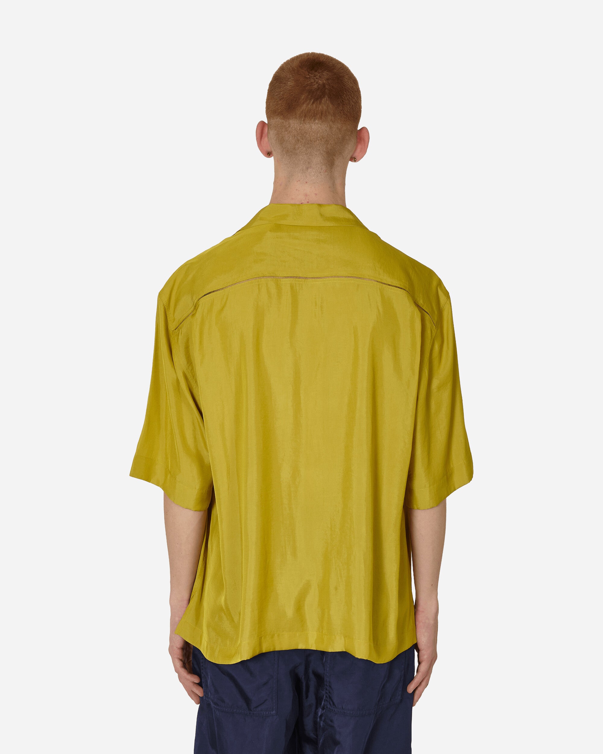 Dries Van Noten Curbank Shirt Mustard Shirts Shortsleeve Shirt 241-020720-8355 203