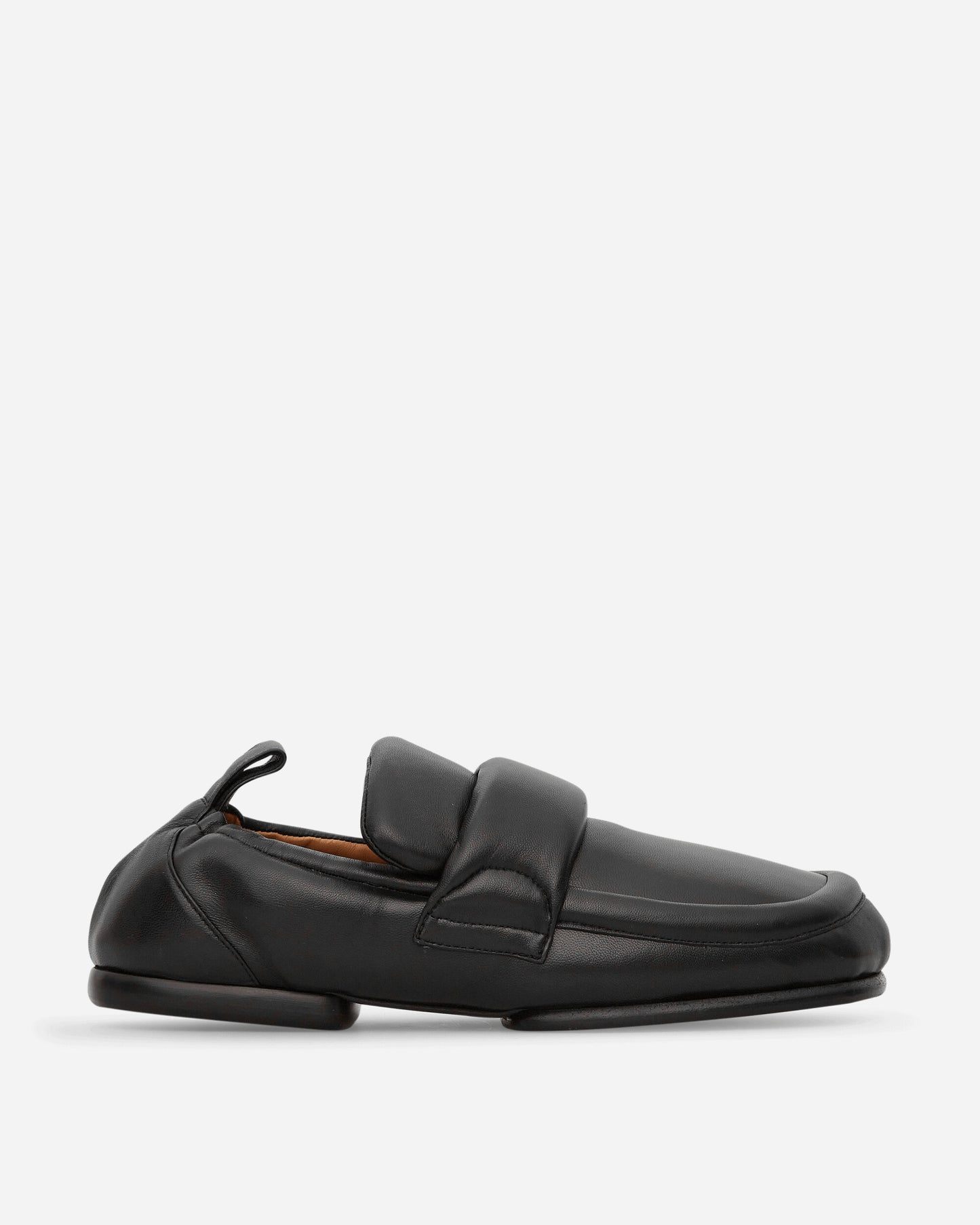 Dries Van Noten Padded Leather Loafers Black Classic Shoes Loafers DU-151 900