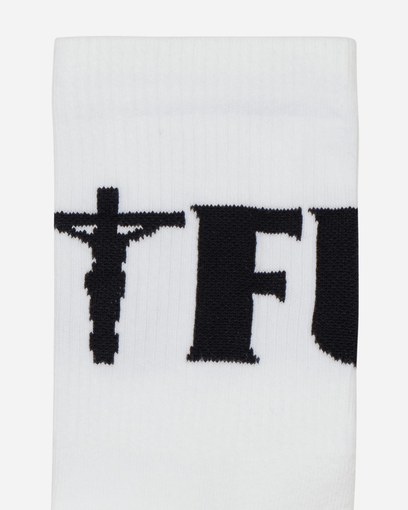 FUCT Nail Socks White Underwear Socks TBMW048YA07 WTH0001