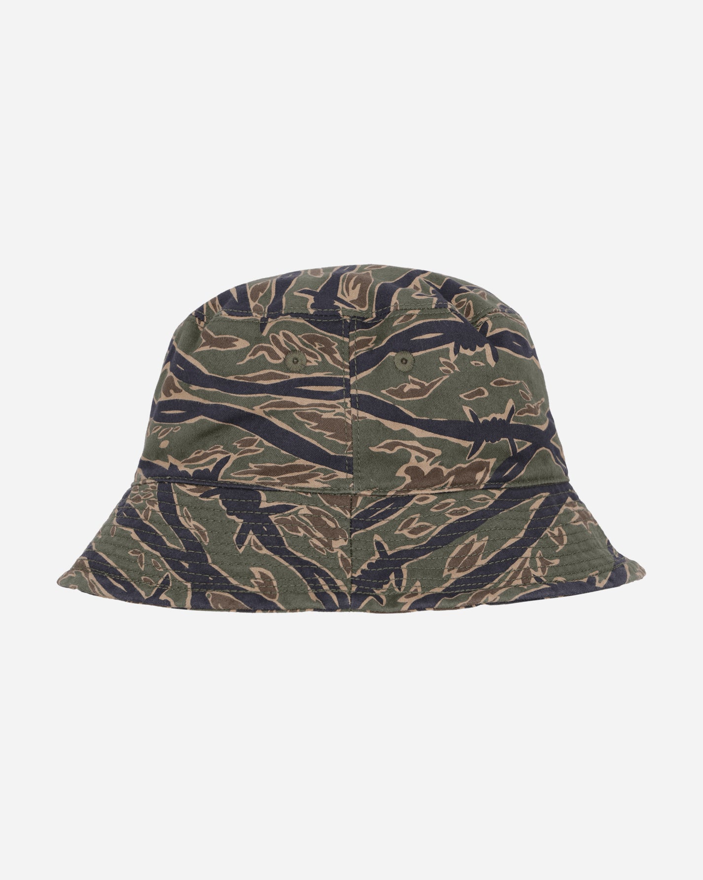 Hysteric Glamour Barbewire Camo Khaki Hats Bucket QH01 A