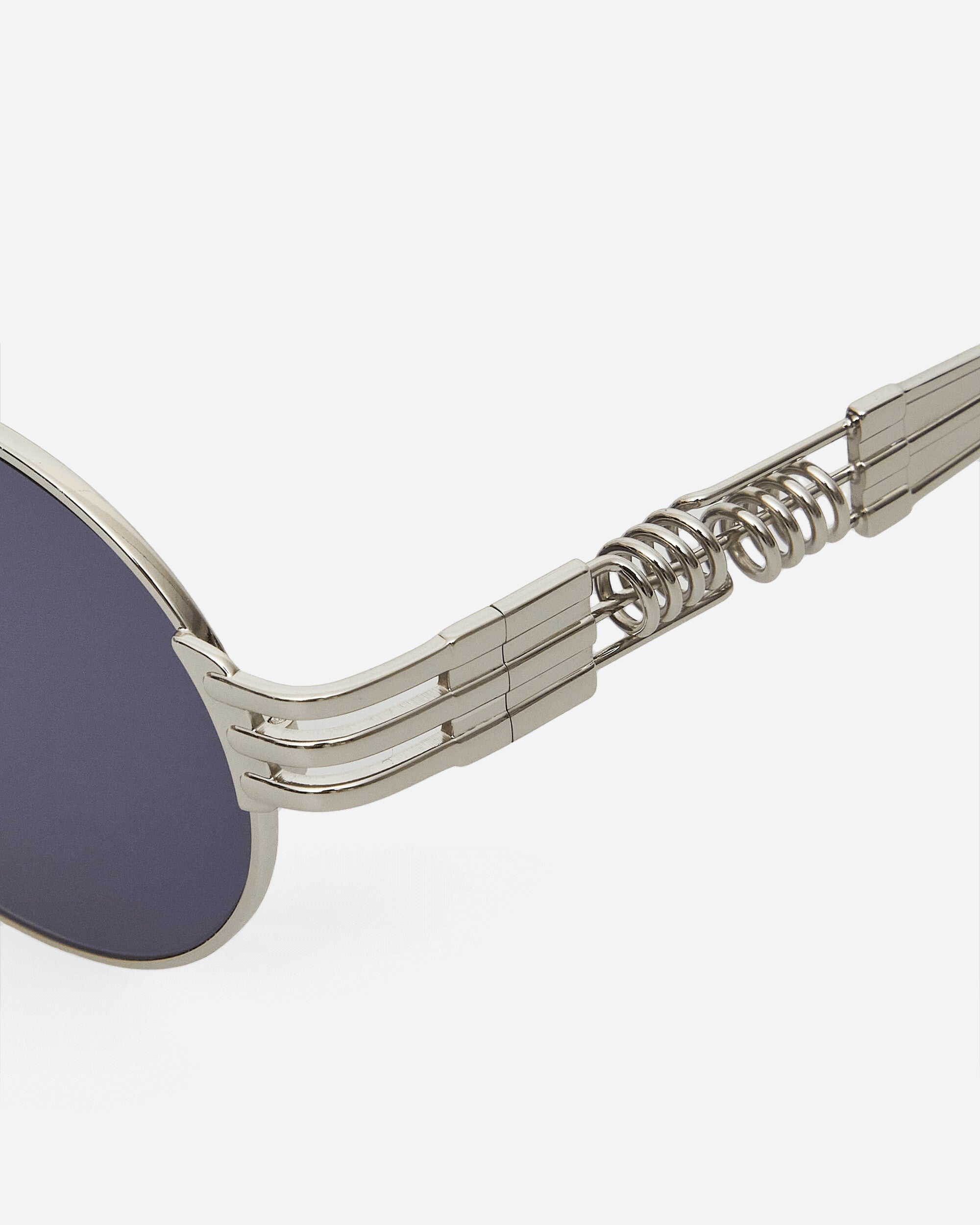 Jean Paul Gaultier Wmns Lunette Double Ressort Silver Eyewear Sunglasses LU004-X024 91