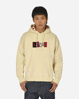 Levi's® Skateboarding Skate Hooded Sweatshirt Angora Dots Cream And Red Sweatshirts Hoodies A1008-0014 WHITE