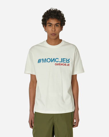 Moncler Grenoble Ss T-Shirt Day-Namic White T-Shirts Shortsleeve 8C0000383927 041