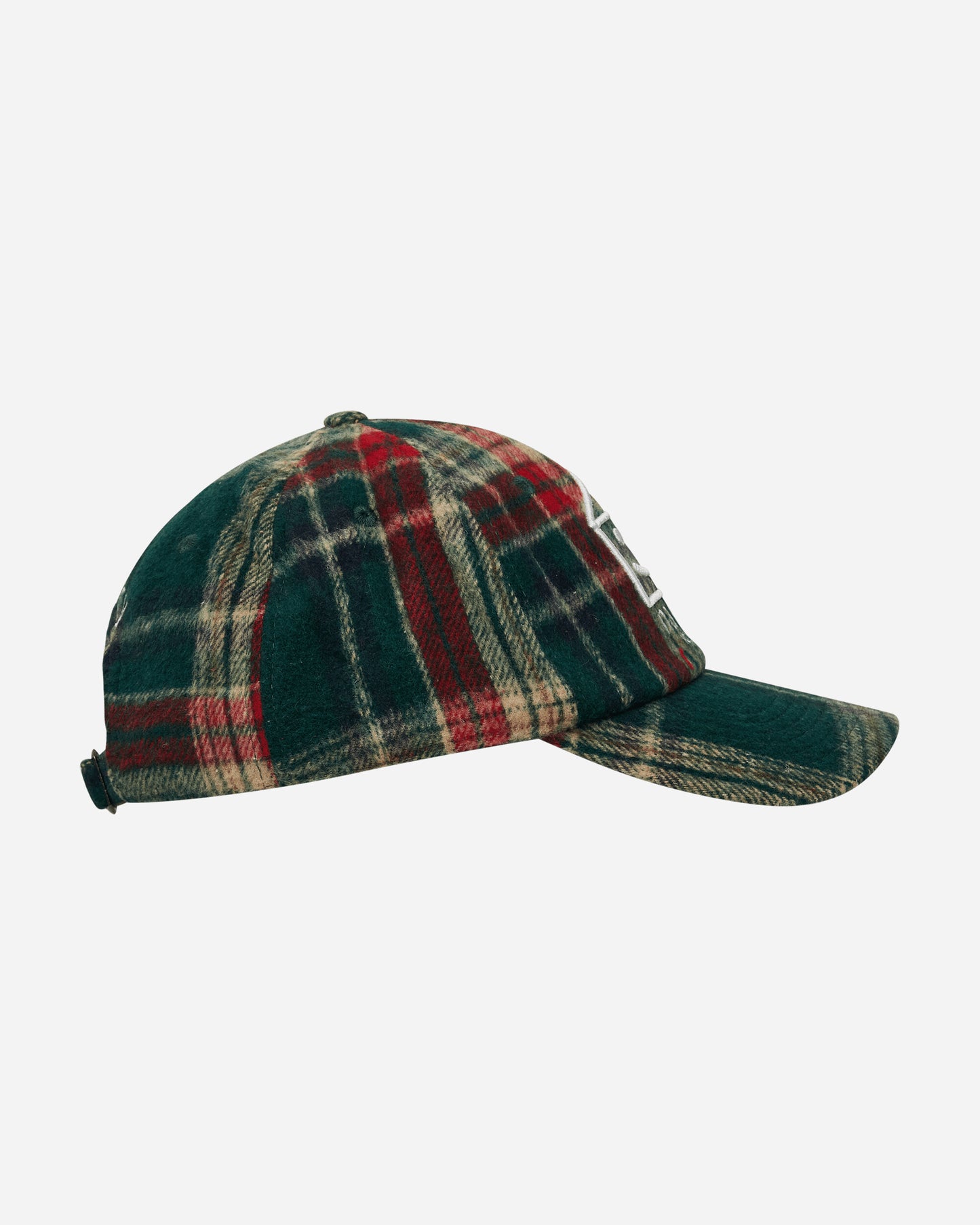 Nancy Plaid House 6-Panel Green Hats Caps 15609 GREN