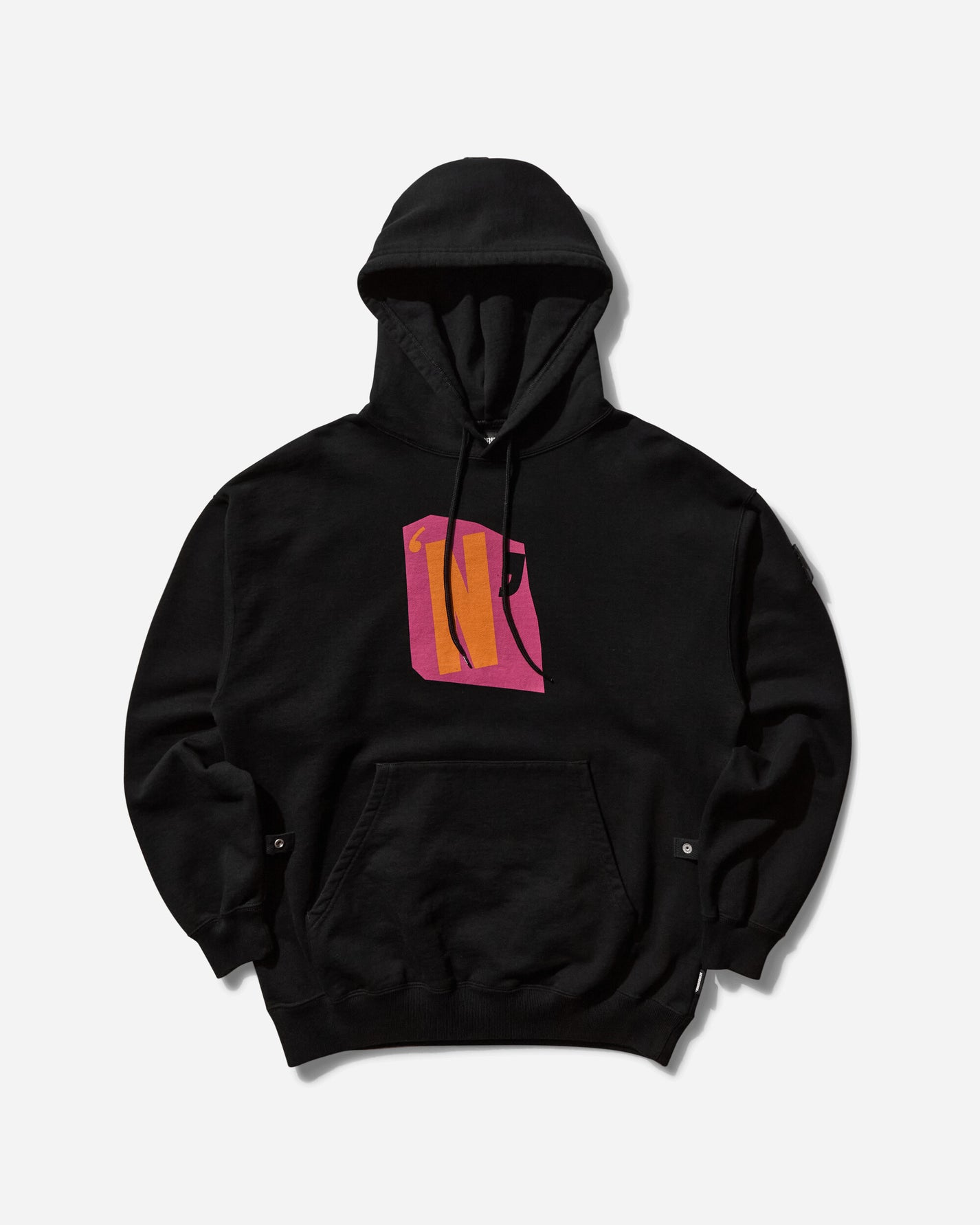 Neighborhood Nh X Phingerin . Sweat Hoodie Ls Black Sweatshirts Hoodies 242UWPGN-CSM01 BK