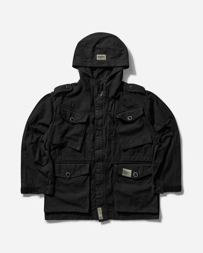 Neighborhood Ripstop Smock Jacket Black Coats and Jackets Jackets 242SPNH-JKM03 BK