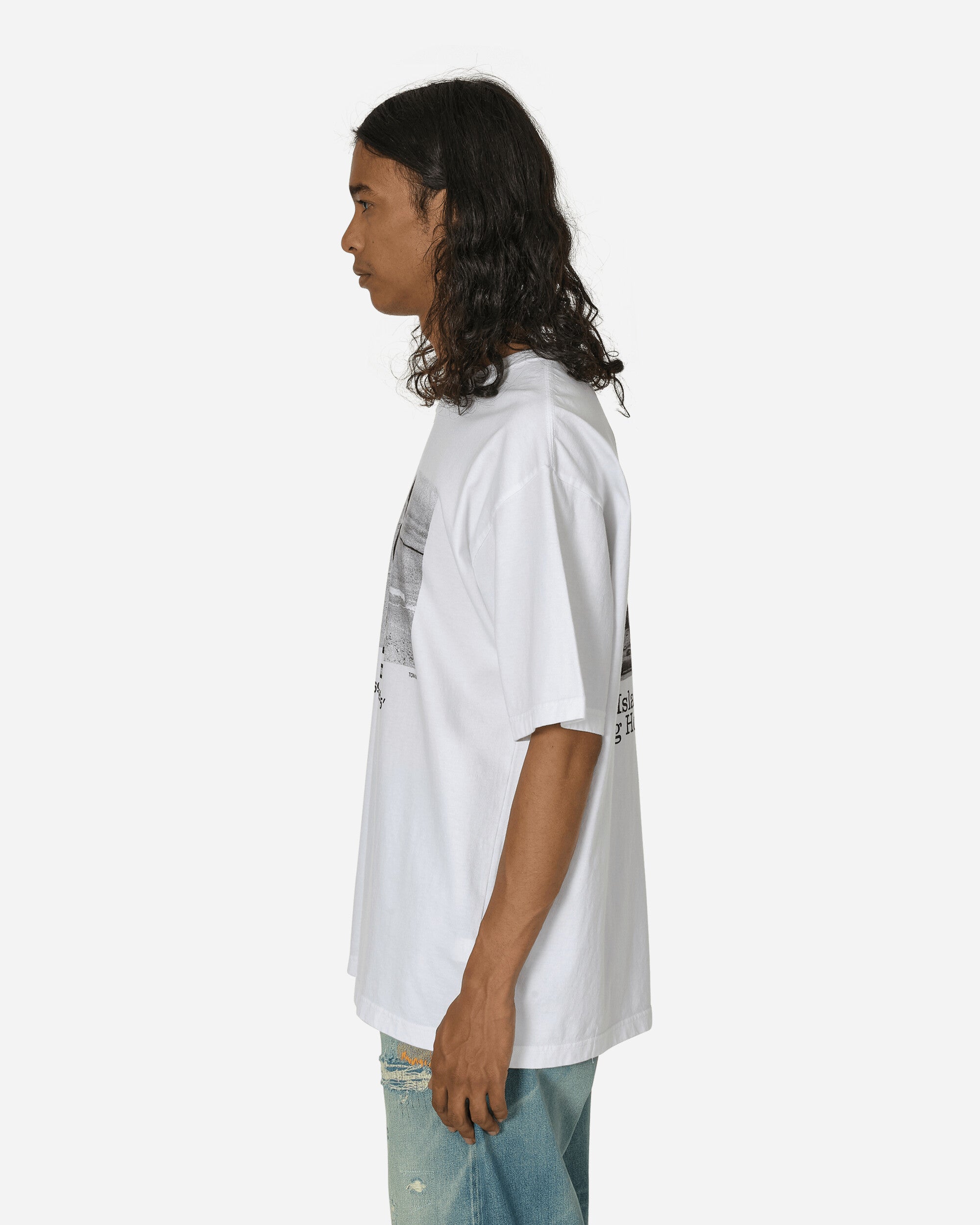 Neighborhood Nh X Osamu Nagahama . Tee Ss-3 White T-Shirts Shortsleeve 241PCNON-ST03 WH