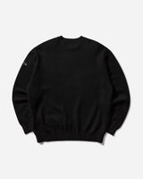 Neighborhood Cashmere Crewneck Sweater Black Knitwears Sweaters 242NGNH-KNM01 BK