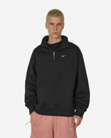 Nike M Nk Solo Swsh Hw Bb Qz Top Black/White Sweatshirts Hoodies DQ5209-010