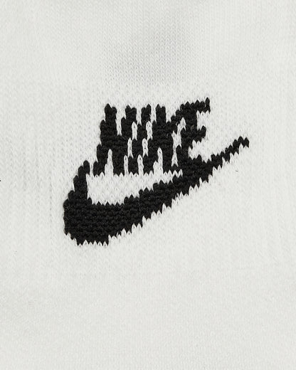 Nike U Nk Evryday Plus Cush Footie White/Black Underwear Socks DN3314-100