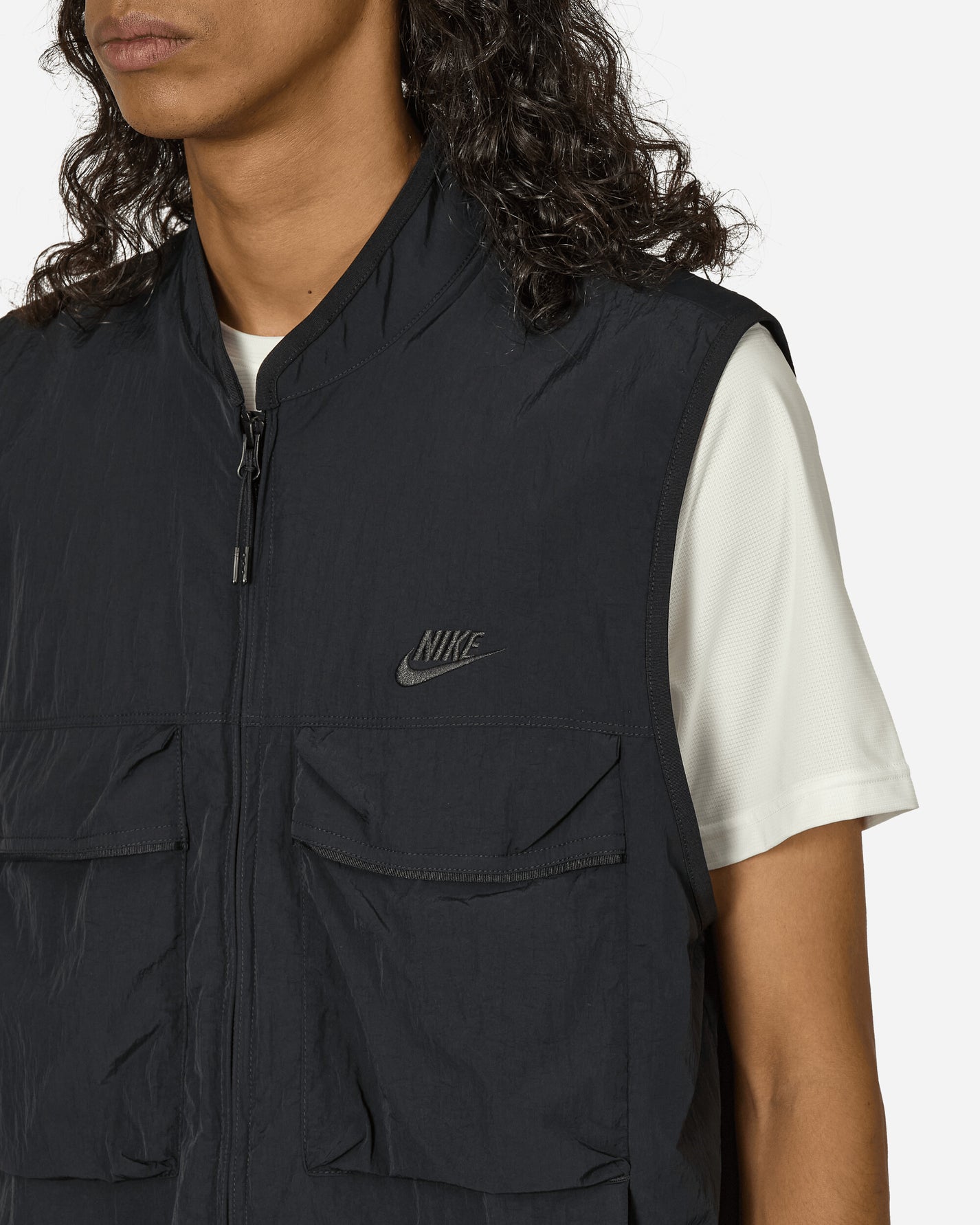 Nike M Nk Tch Wvn Vest Black/Black Coats and Jackets Vests FZ0748-010