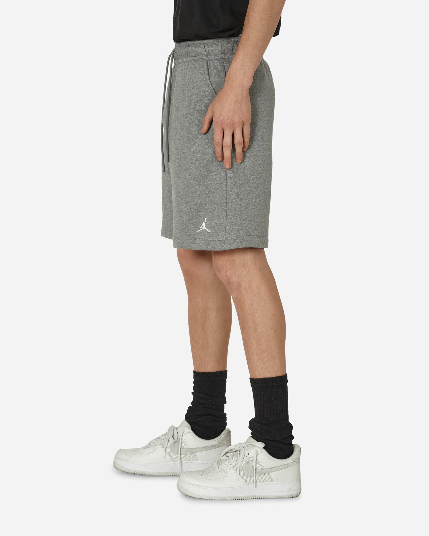 Nike Jordan M J Ess Flc Short Carbon Heather/White Shorts Short FJ7782-091