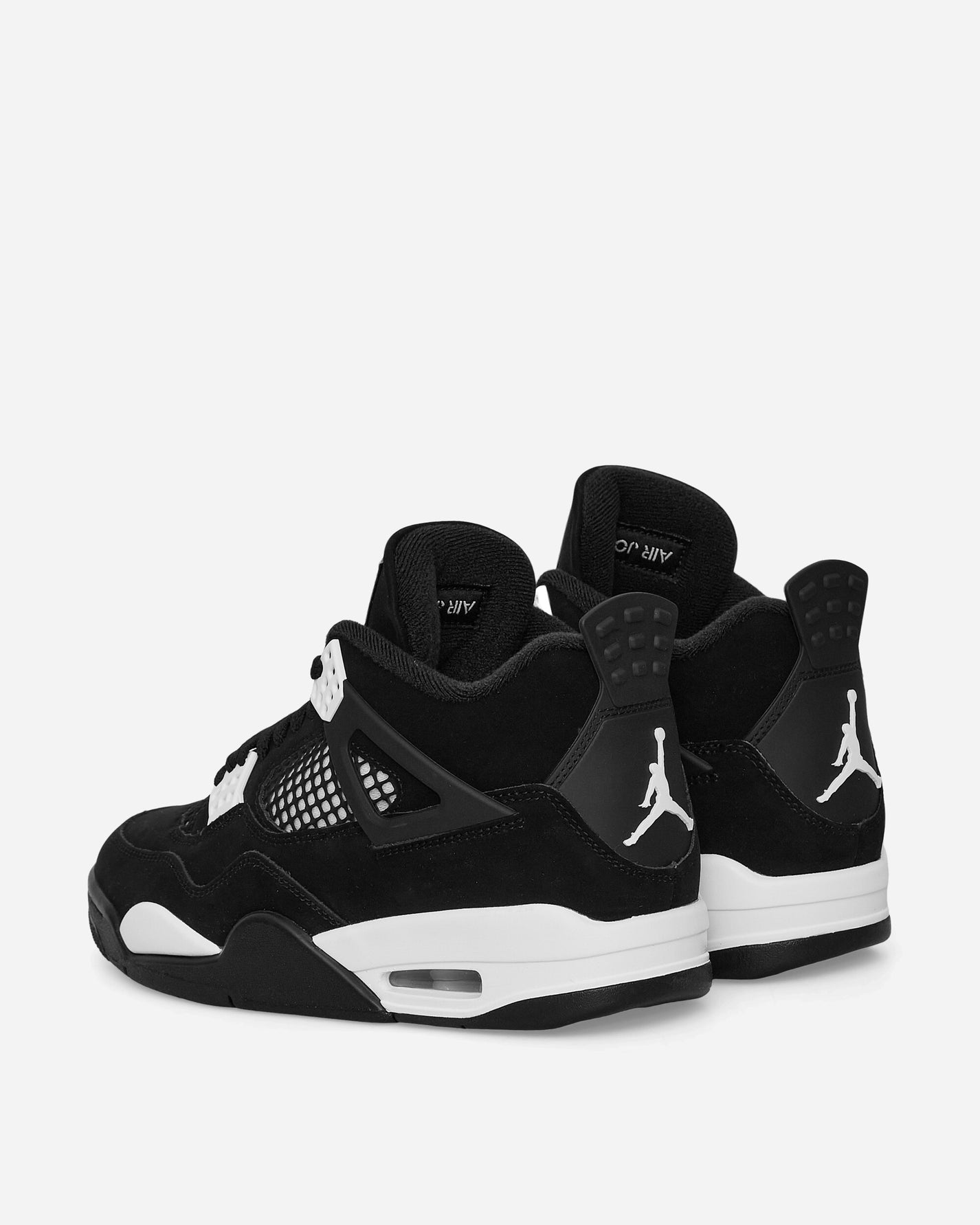 Nike Jordan Air Jordan 4 Retro Black/White Sneakers Mid FQ8138-001