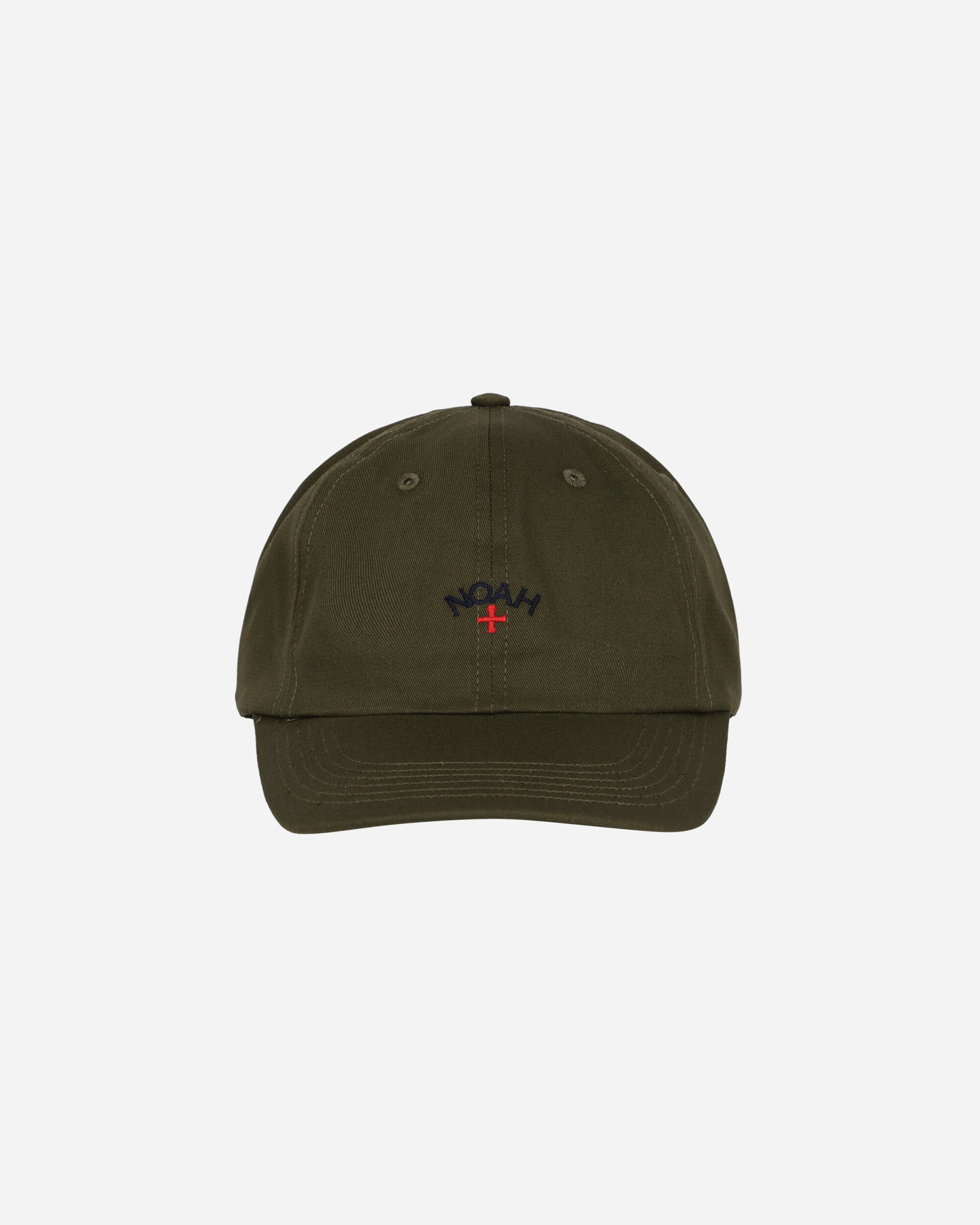 Noah Core Logo 6-Panel Olive Hats Caps H159FW24 OLV