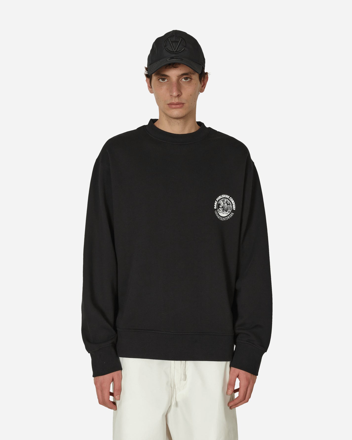 OAMC Apollo Crewneck Black Sweatshirts Crewneck 24E28OAJ27 001