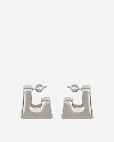 Panconesi Wmns Cubo Earrings Silver Jewellery Earrings EA037 P