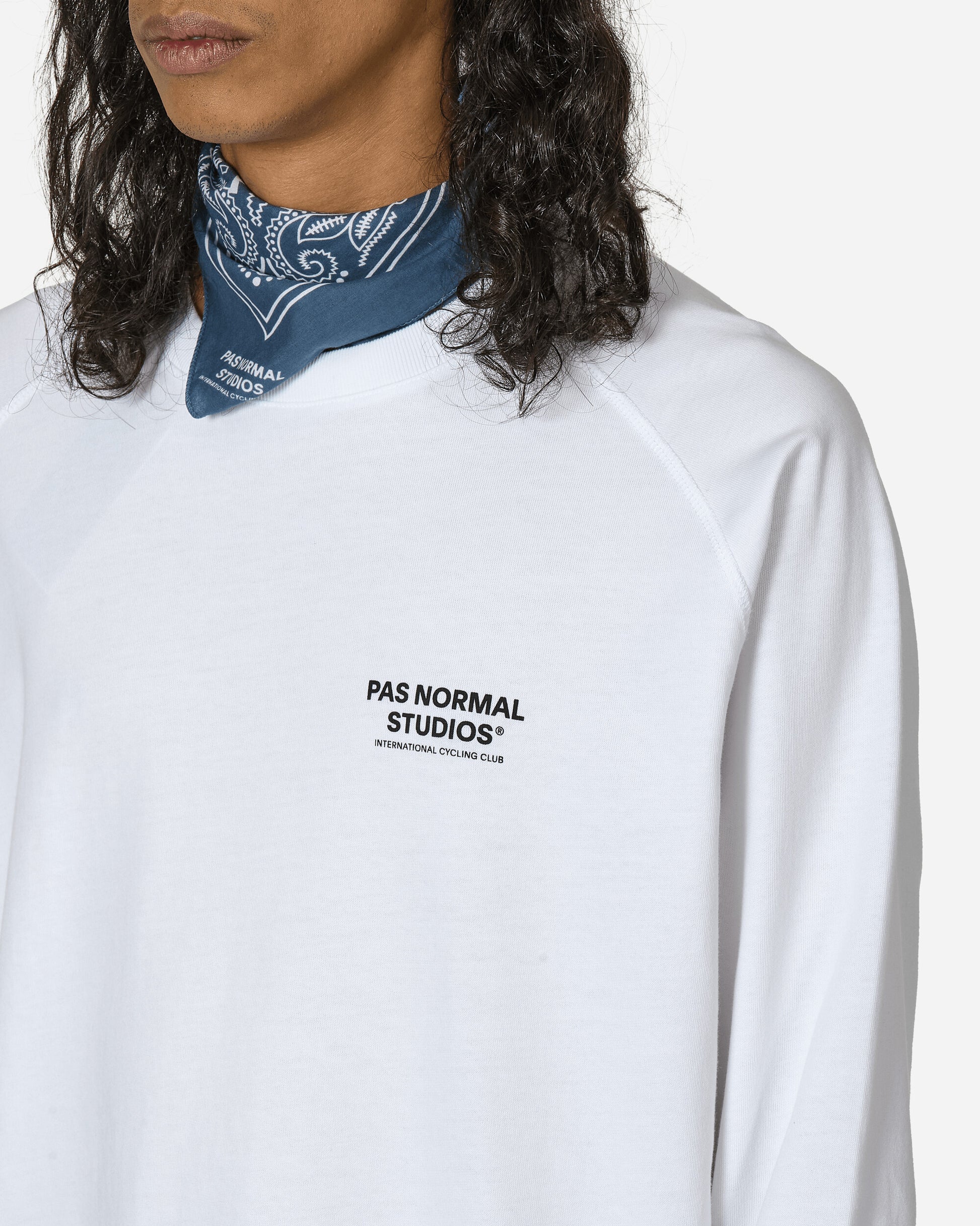 Pas Normal Studios Off-Race Pns Long Sleeve T-Shirt White T-Shirts Longsleeve NP2060HA 2100