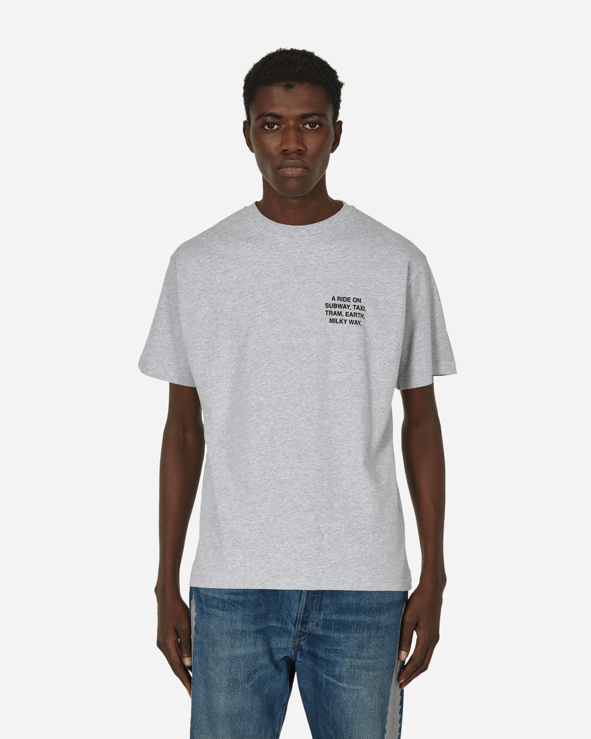 Public Possession Duck T-Shirt Light Heather Grey T-Shirts Shortsleeve PPDUCKT 001
