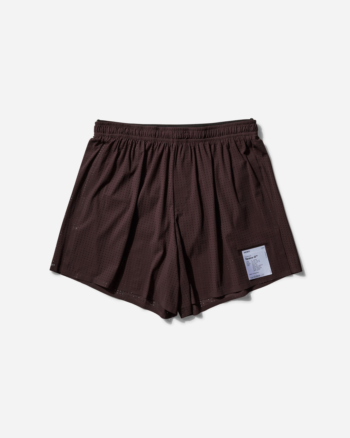 Satisfy Space-O 5 Inches Shorts Dark Mahogany Shorts Short 12016 DM