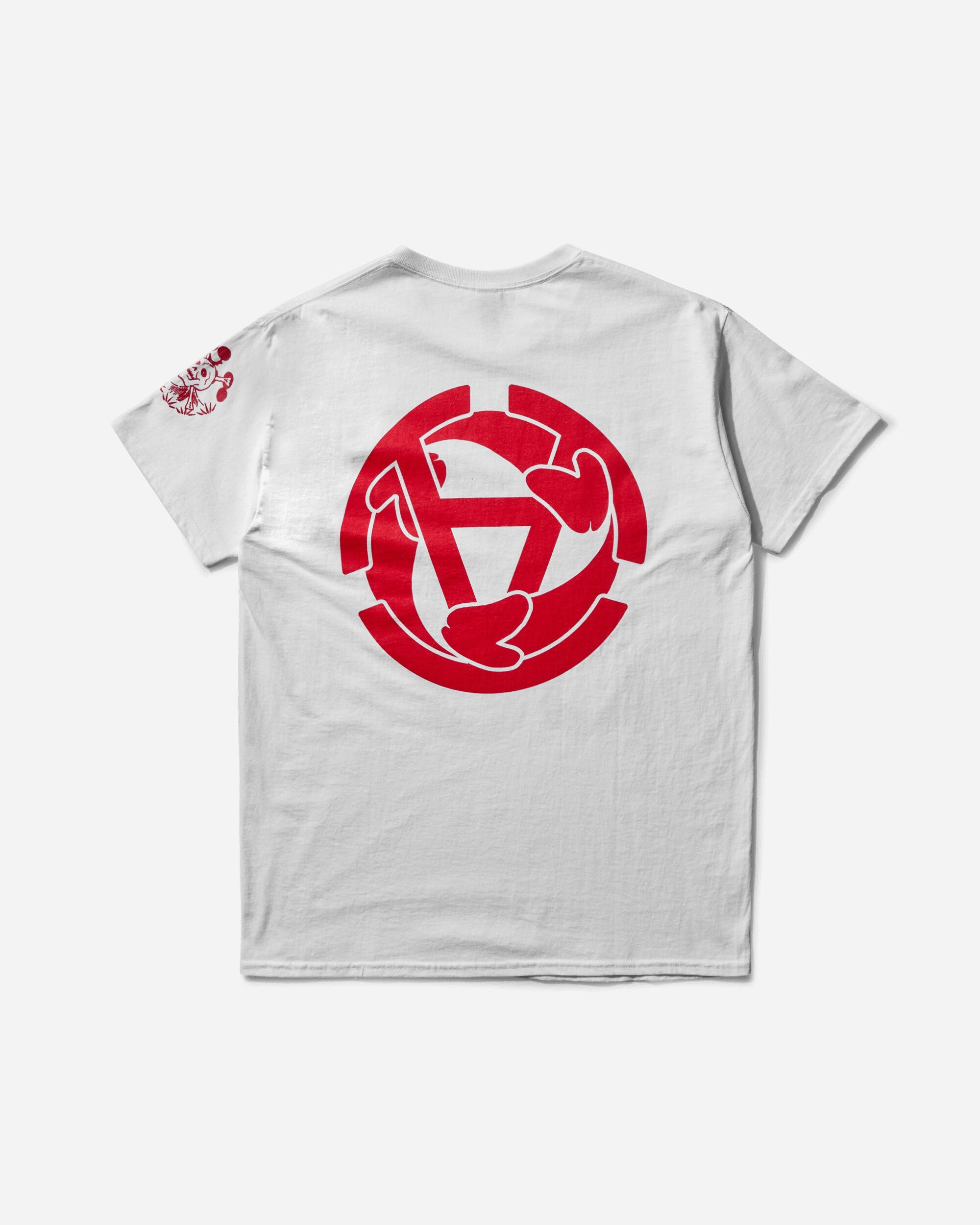 Slam Jam Narukiyo X Slam Jam T-Shirt WHITE T-Shirts Shortsleeve NKSJANNIVTEE 002