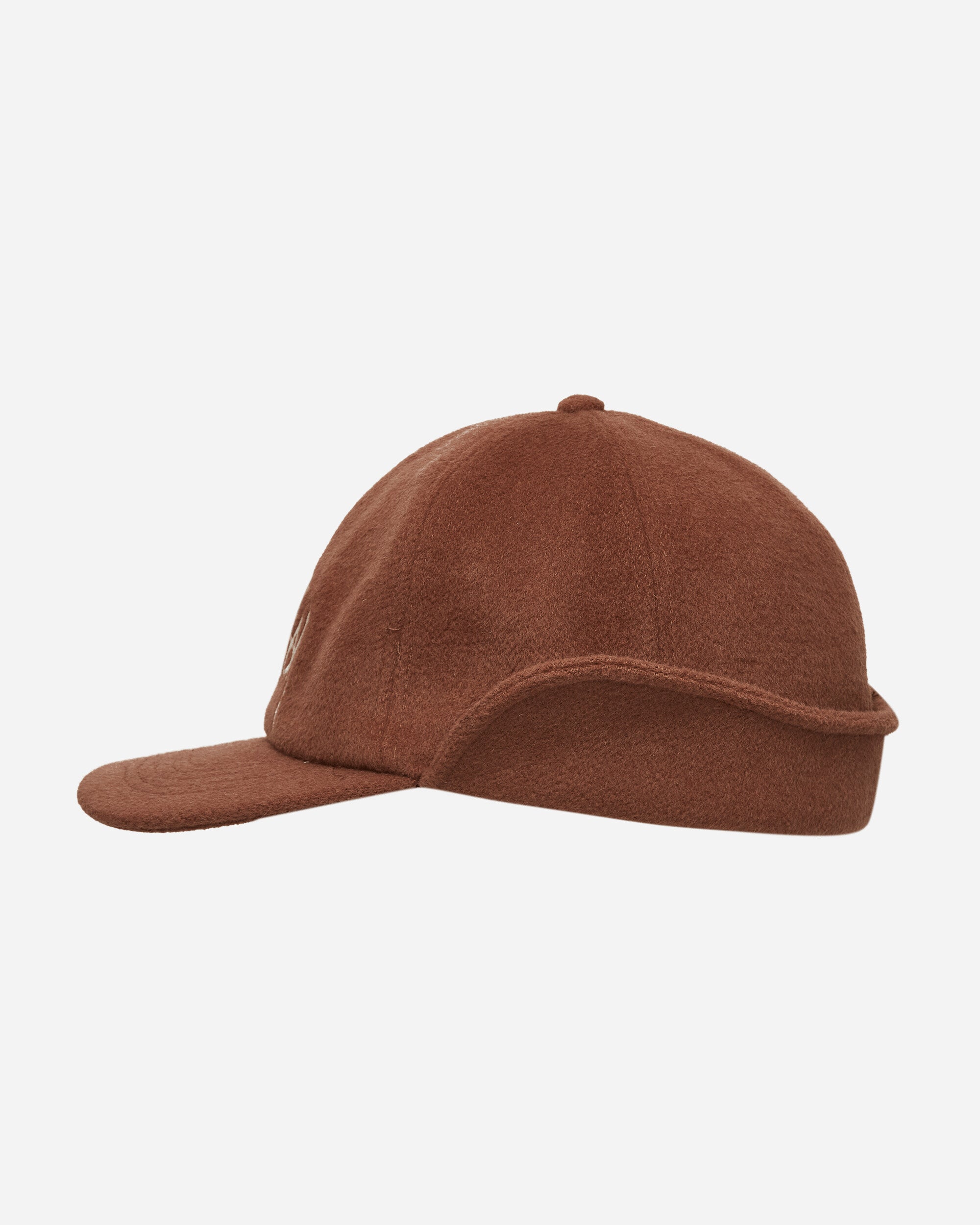 Stüssy Ear Flap Wool Crown Cap Brown Hats Caps 1311159SJ 1001