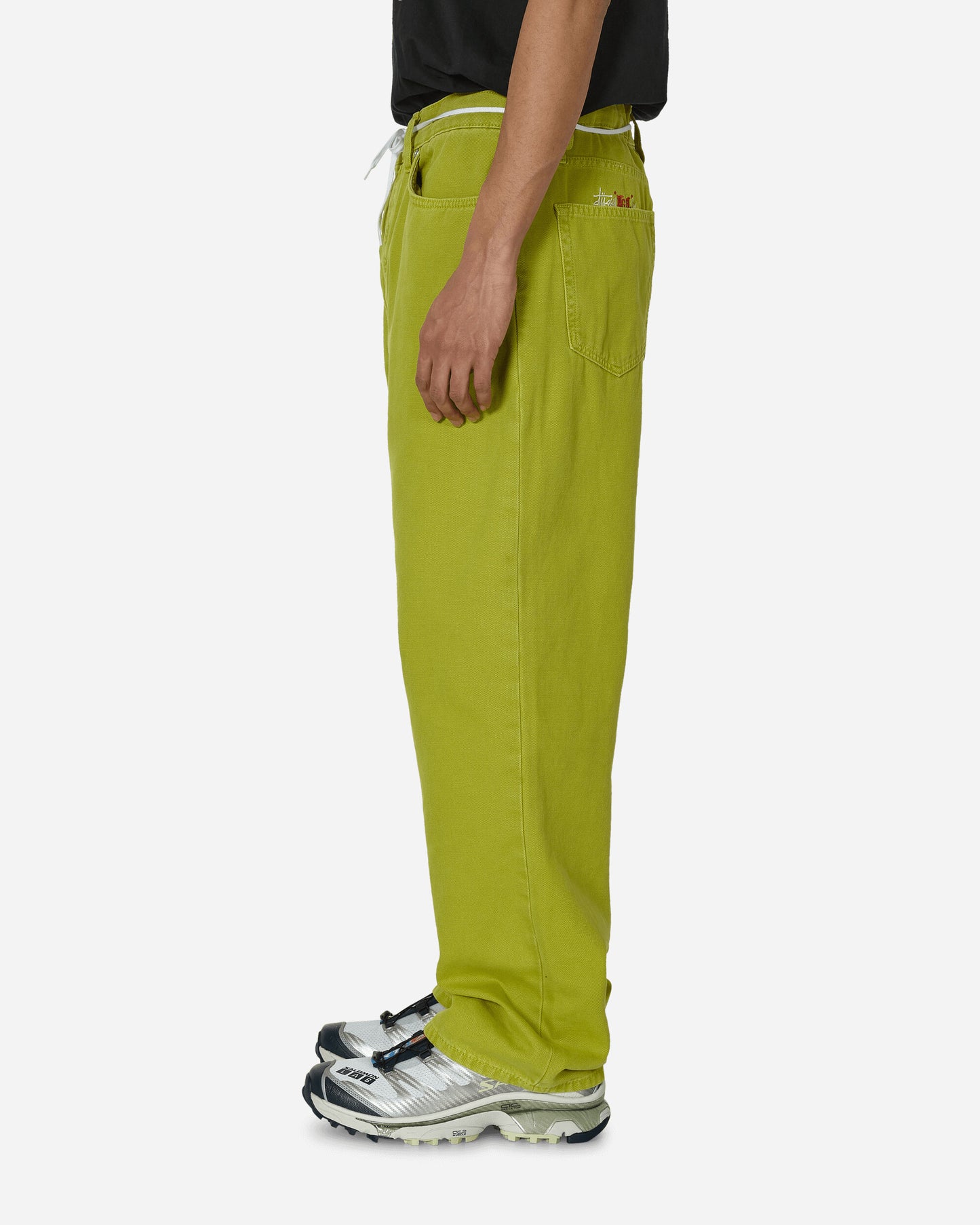 Stüssy Big Ol Jean Washed Canvas Cactus Pants Denim 116618 3143