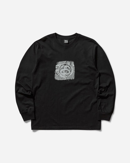 Stüssy Mono Ls Tee Black T-Shirts Longsleeve 1995061SJ 0001