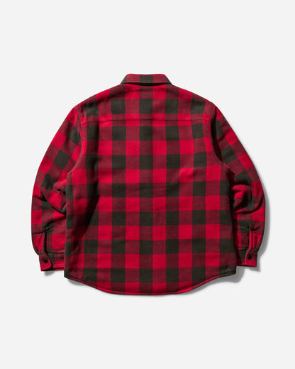 Stüssy Buffalo Plaid Shirt Red Shirts Overshirt 1110332SJ 0601