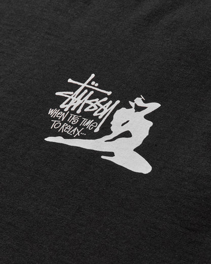 Stüssy Relax Tee Black T-Shirts Shortsleeve 1905055SJ 0001