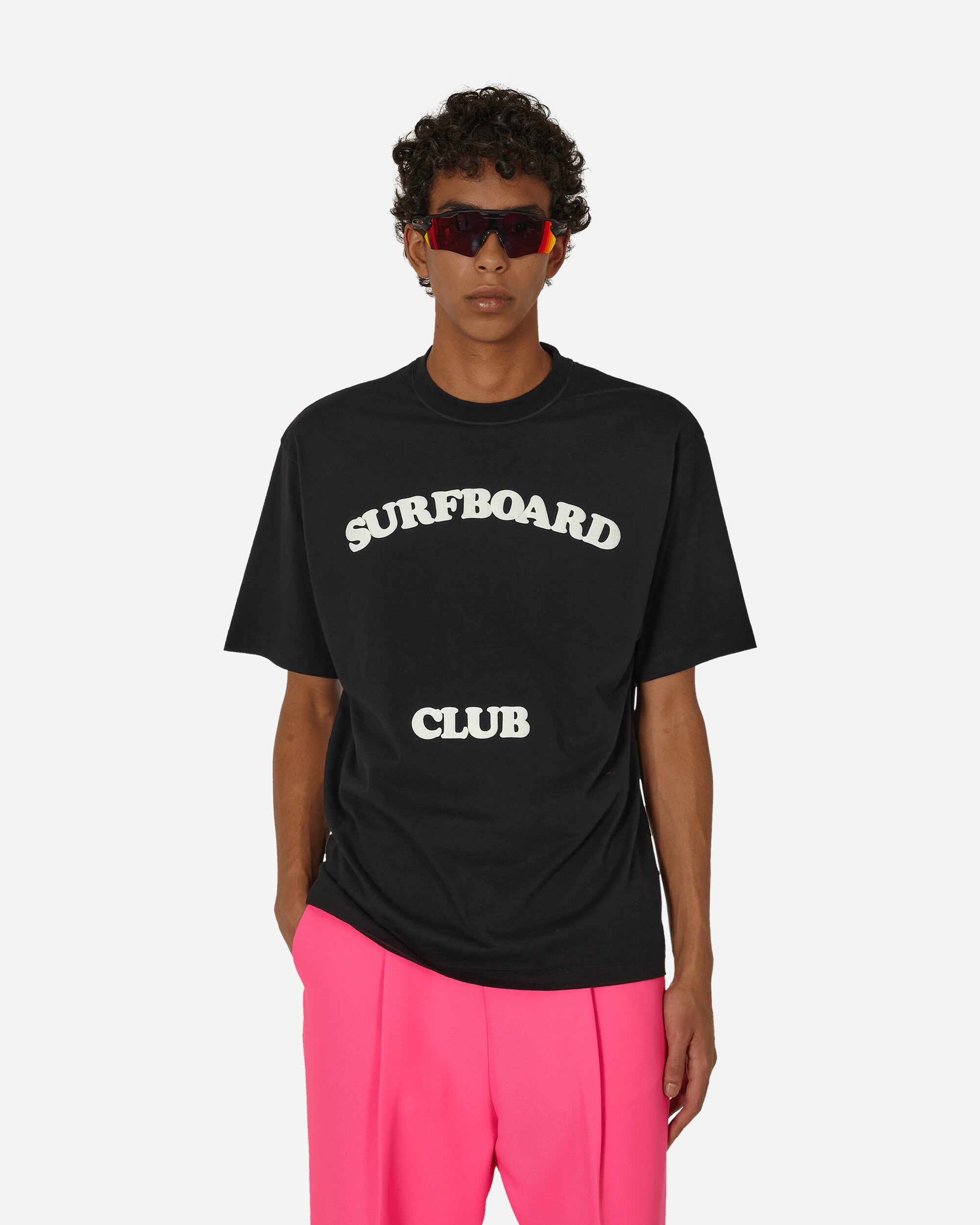 Stockholm (Surfboard) Club Leaf Club Black  T-Shirts Shortsleeve LCU1B90 001