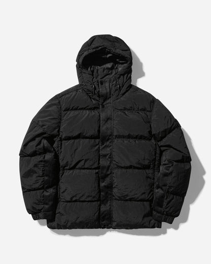 Stone Island Nylon Metal Hooded Down Jacket Black Coats and Jackets Down Jackets 811541419 V0029