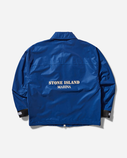 Stone Island Marina Reflective Short Jacket Bright Blue Coats and Jackets Jackets 8115445X2 V0022