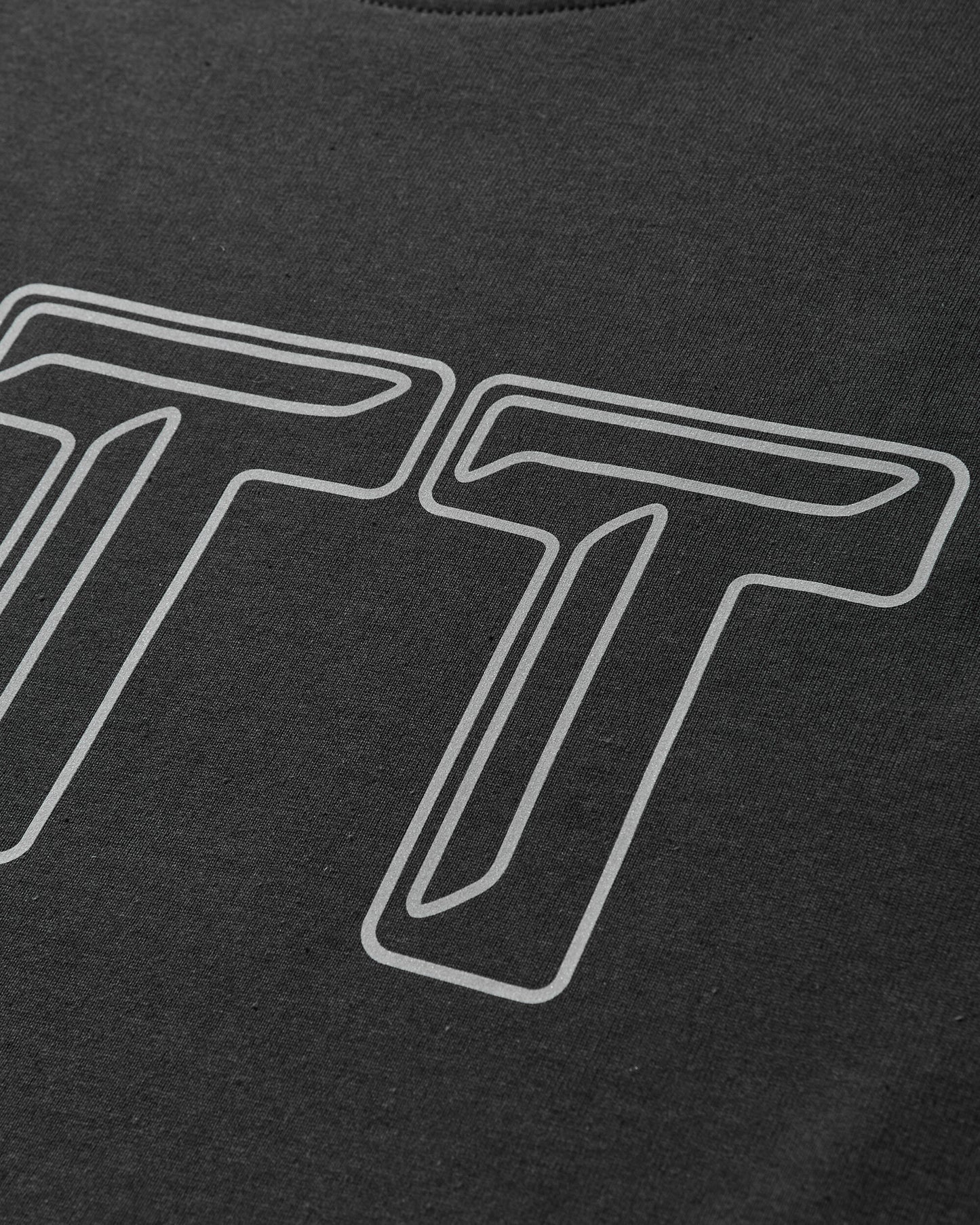 The Trilogy Tapes Ttt Logo T-Shirt Black T-Shirts Shortsleeve PN24061 BLACK