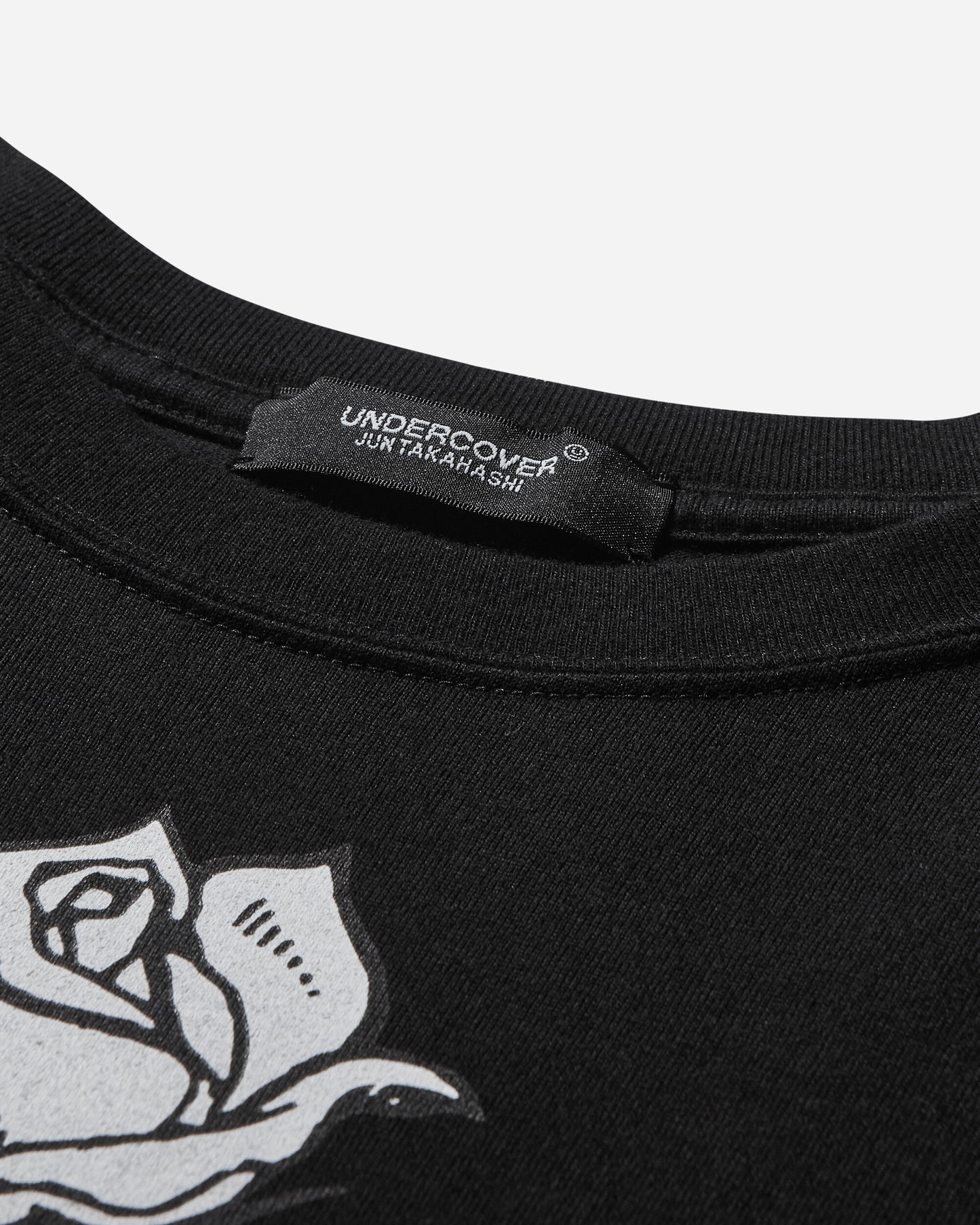 Undercover Wmns C/S Black Sweatshirts Crewneck UC2D1892-2 BLACK